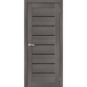 Дверь межкомнатная Браво-22 Grey Melinga Black Star mr.wood