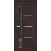 Дверь межкомнатная Браво-27 Wenge Melinga Mirox Grey mr.wood