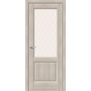 Дверь межкомнатная Неоклассик-33 Cappuccino Melinga White Сrystal mr.wood