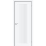 Межкомнатная дверь Браво-40 White Silk
