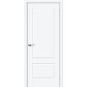 Межкомнатная дверь Прима-12 White Silk