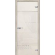 Стеклянные двери BravoGlass Диана Сатинато