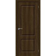 Дверь межкомнатная Скинни-12 Dark Barnwood BRAVO