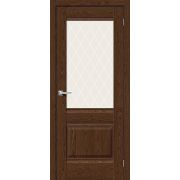 Дверь межкомнатная Прима-3 Brown Dreamline White Сrystal mr.wood