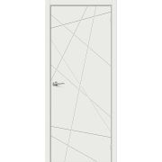 Дверь межкомнатная Граффити-5 Super White BRAVO