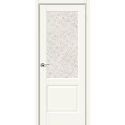Дверь межкомнатная NC33 Luna White Сross BRAVO premium
