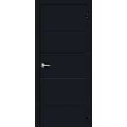 Дверь межкомнатная Граффити-2 Total Black BRAVO