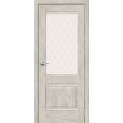 Дверь межкомнатная Прима-3 Chalet Provence White Сrystal mr.wood