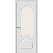 Дверь межкомнатная Скинни-33 Fresco White Сrystal BRAVO