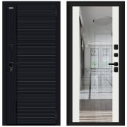 Дверь входная Лайнер-3 Total Black/Off-white BRAVO