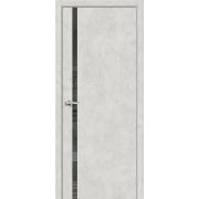 Дверь межкомнатная Браво-1.55 Look Art Mirox Grey mr.wood