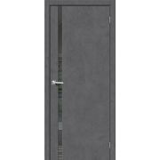 Дверь межкомнатная Браво-1.55 Slate Art Mirox Grey mr.wood