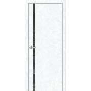 Дверь межкомнатная Браво-1.55 Snow Art Mirox Grey mr.wood