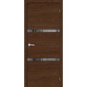 Дверь межкомнатная Браво-2.55 Brown Skyline Mirox Grey mr.wood