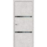 Дверь межкомнатная Браво-2.55 Look Art Mirox Grey mr.wood