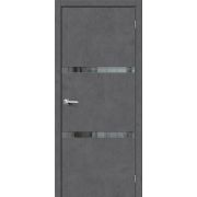 Дверь межкомнатная Браво-2.55 Slate Art Mirox Grey mr.wood