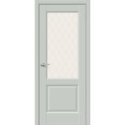 Дверь межкомнатная Неоклассик-33 Grey Matt White Сrystal mr.wood